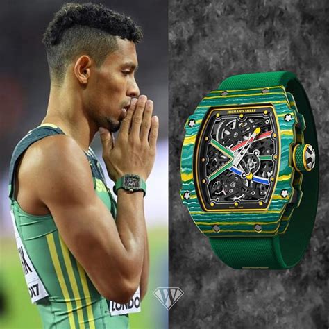 richard mille rm 67-01|Richard Mille wayde van niekerk.